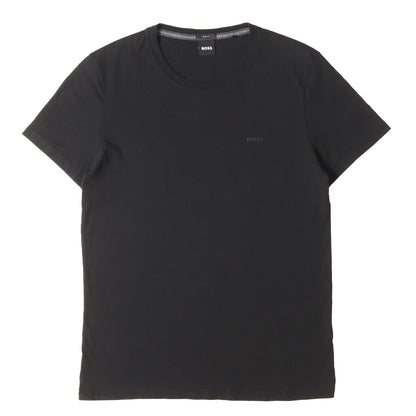 現行タグ ロゴプリント スリムフィット クルーネック Tシャツ