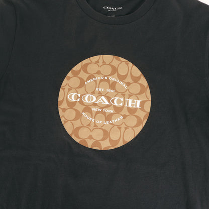 シグネチャー プリント クルーネック Tシャツ