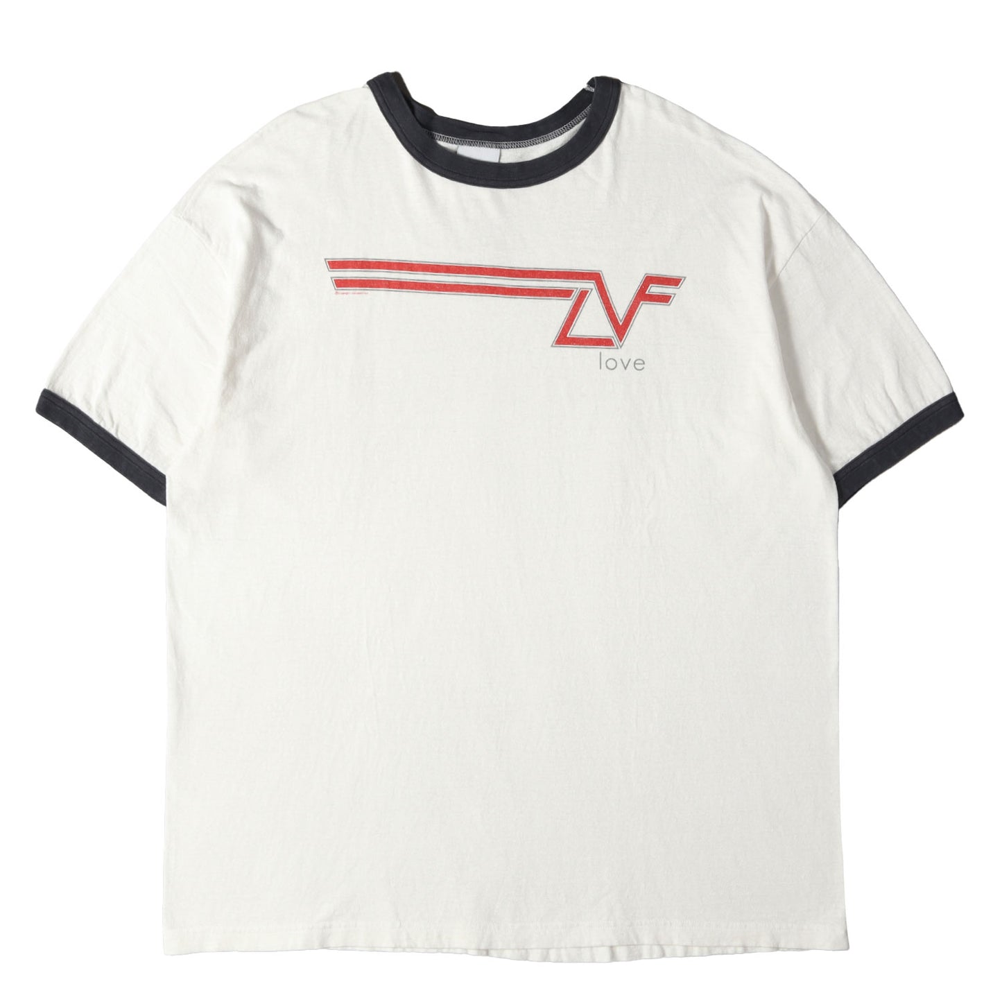 24SS ヴァン・ヘイレンロゴ リンガー Tシャツ(SS T-SHIRT RINGER)