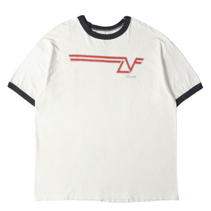 24SS ヴァン・ヘイレンロゴ リンガー Tシャツ(SS T-SHIRT RINGER)