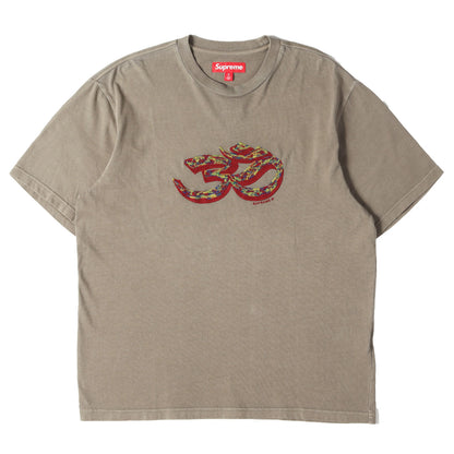 24AW グラフィック刺繍 Tシャツ(Ohm Embroidered S/S Top)