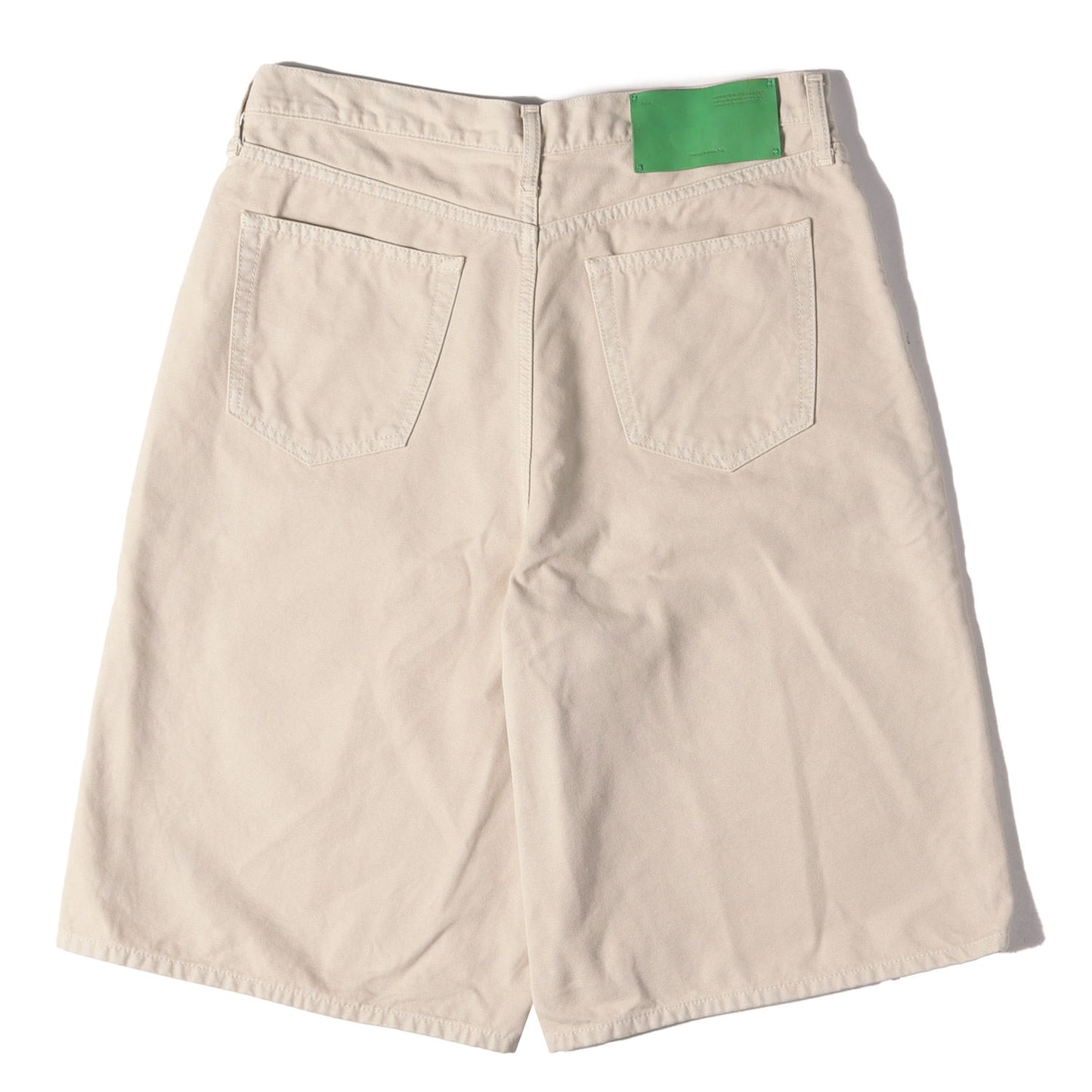 23SS ロゴ刺繍 キャンバス 5ポケット ショーツ(WAVE OFF CANVAS UTILITY Shorts)