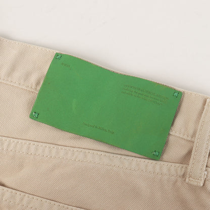 23SS ロゴ刺繍 キャンバス 5ポケット ショーツ(WAVE OFF CANVAS UTILITY Shorts)