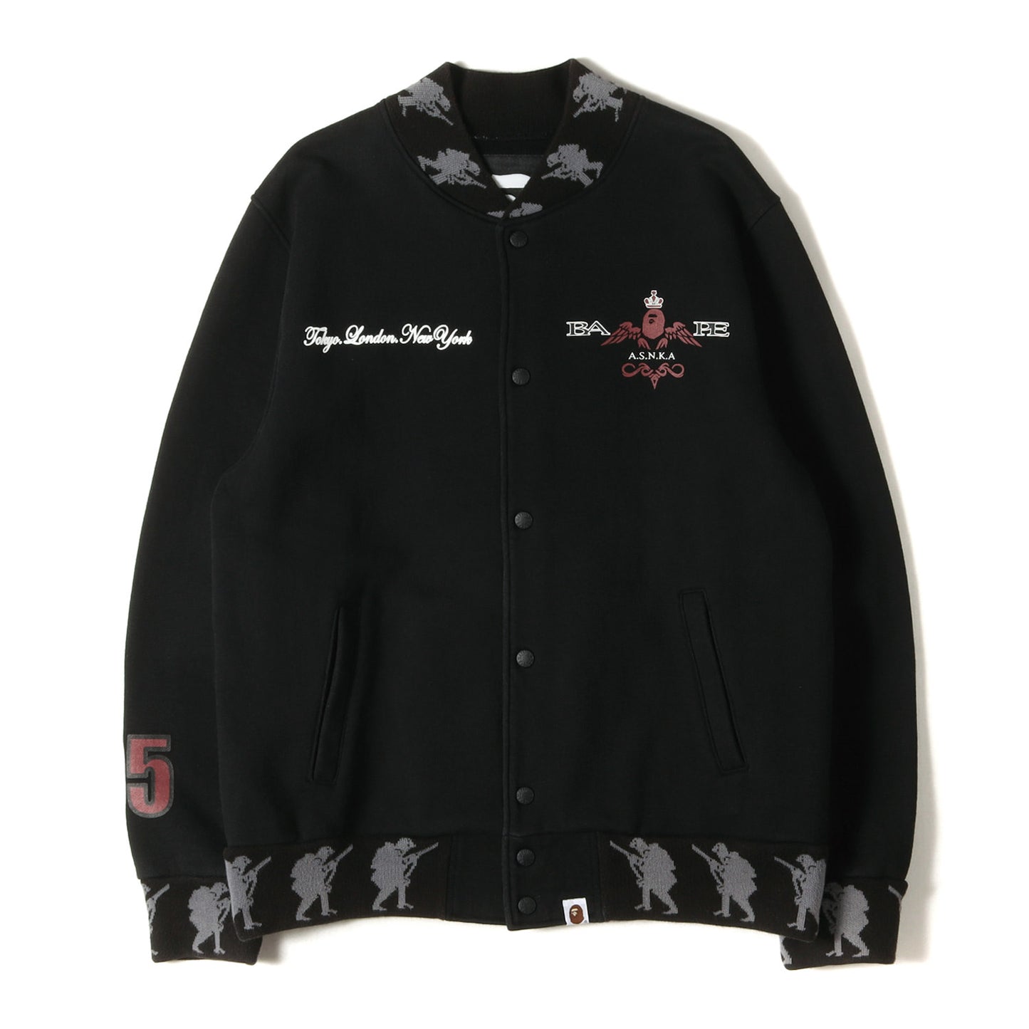 00s ×STASH フットソルジャーリブ スウェット スタジャン