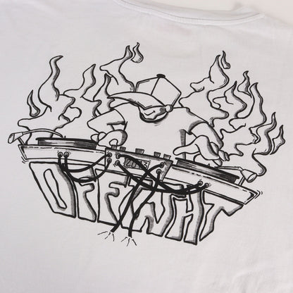 22SS DJグラフィック オーバーサイズ Tシャツ