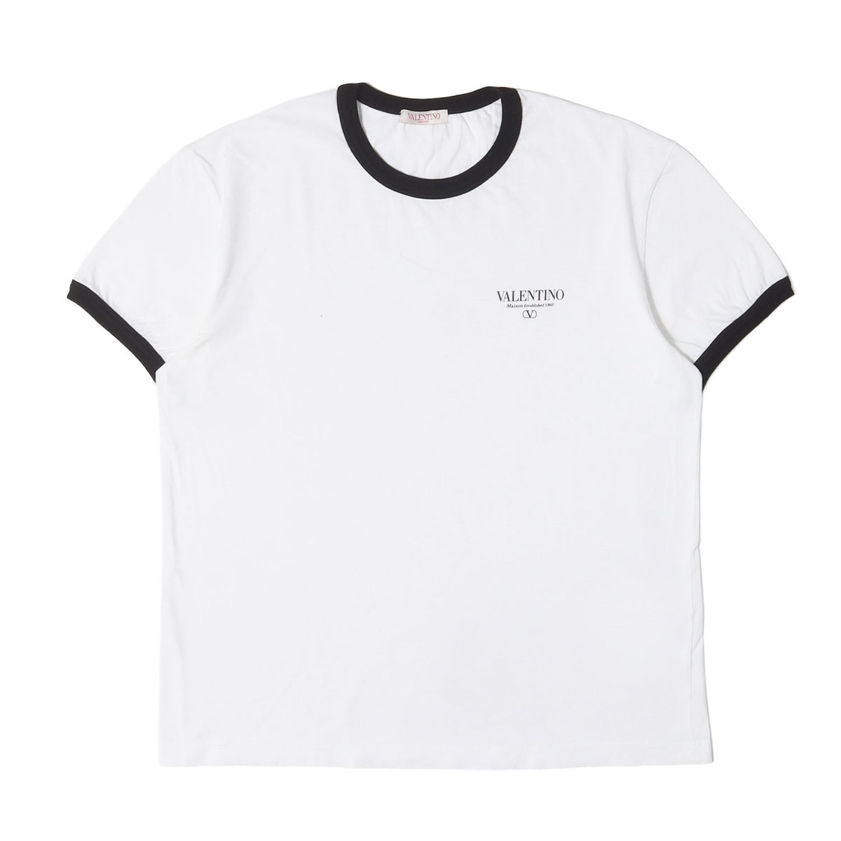 24SS ブランドロゴ リンガー Tシャツ