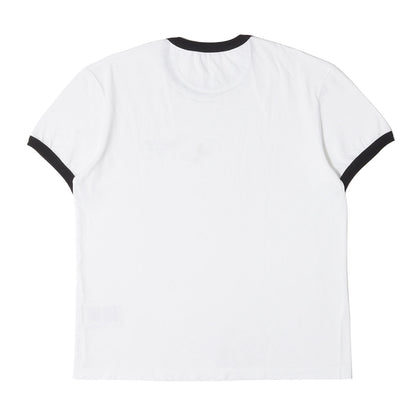 24SS ブランドロゴ リンガー Tシャツ