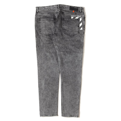 20AW ブリーチ加工 ストレッチ スキニー デニムパンツ