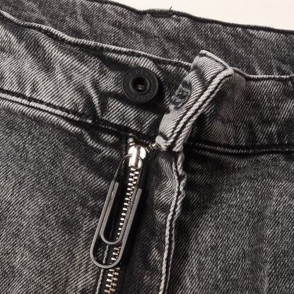 20AW ブリーチ加工 ストレッチ スキニー デニムパンツ