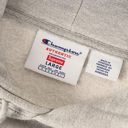 25SS ×Champion アーチロゴ リバースウィーブ スウェットパーカー
