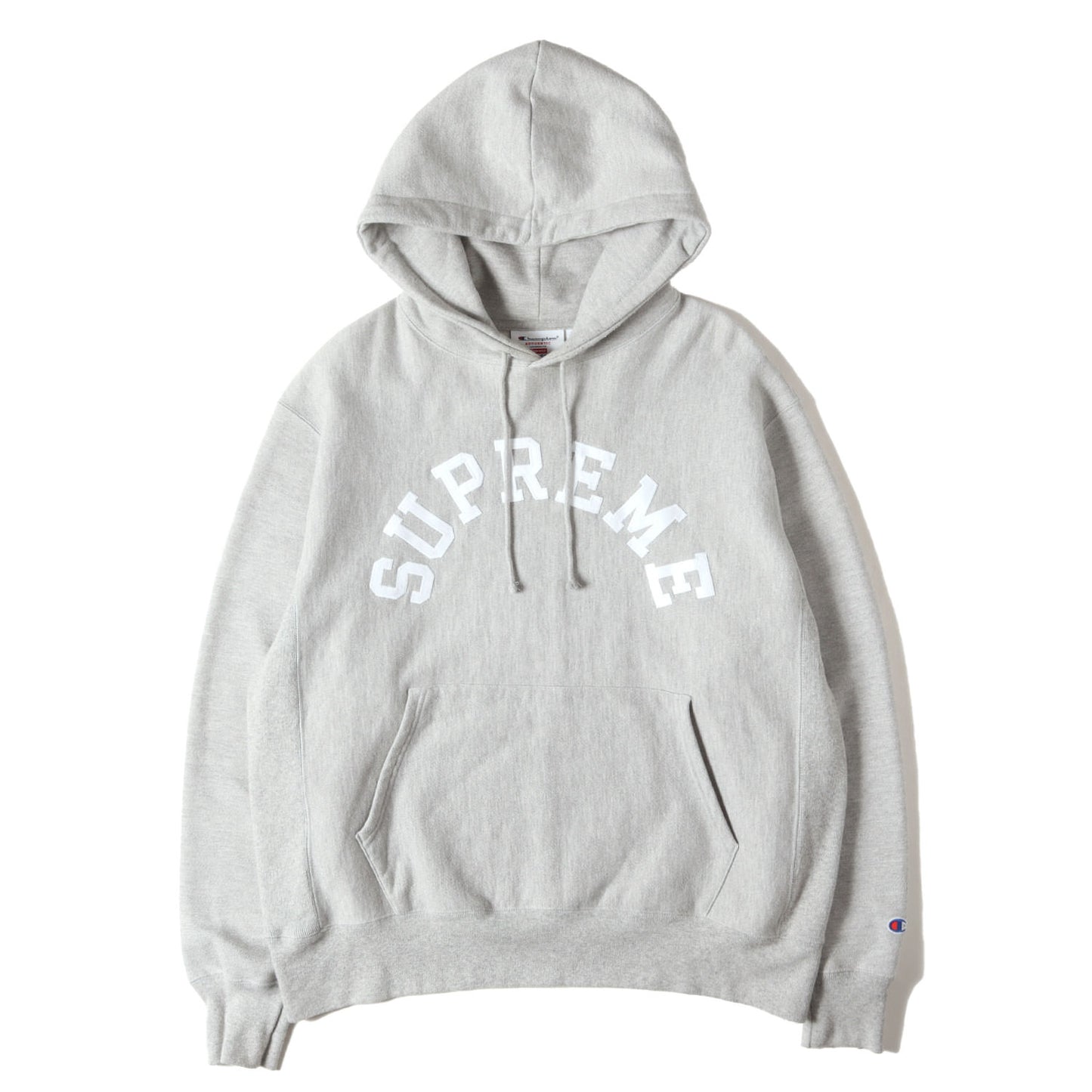 25SS ×Champion アーチロゴ リバースウィーブ スウェットパーカー
