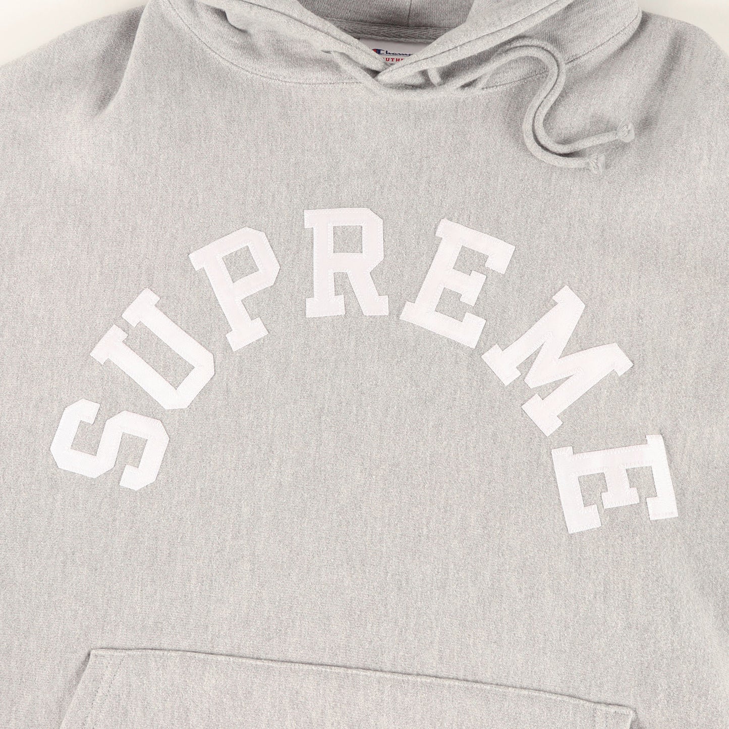 25SS ×Champion アーチロゴ リバースウィーブ スウェットパーカー