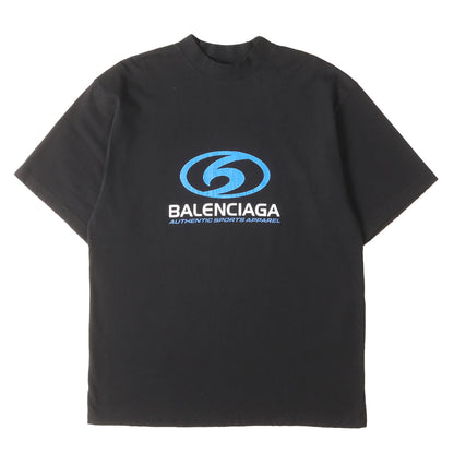 24SS ダメージ加工 グラフィック オーバーサイズ Tシャツ
