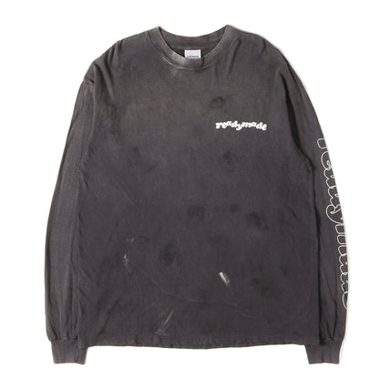 24SS ヴィンテージ加工 ロングスリーブ Tシャツ(LS T DESTRUCTION)