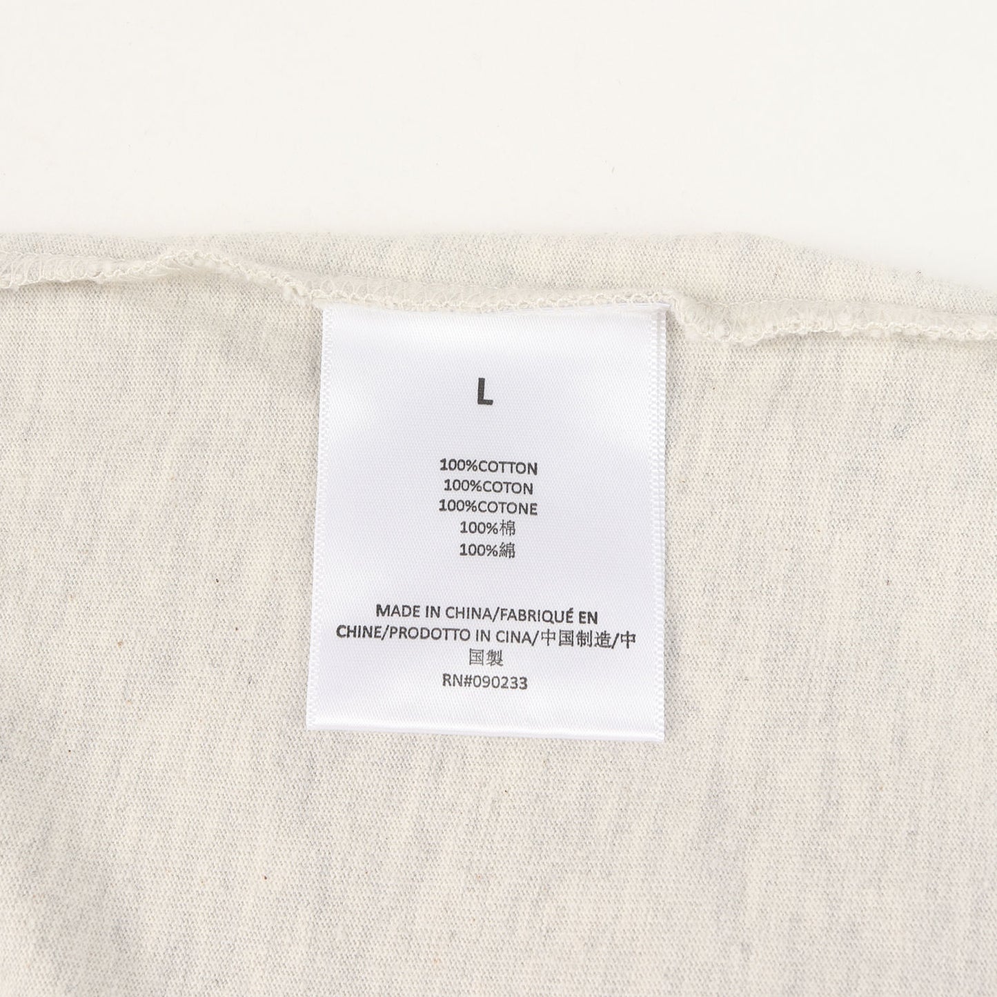 FOG ESSENTIALS フロッキープリント Tシャツ