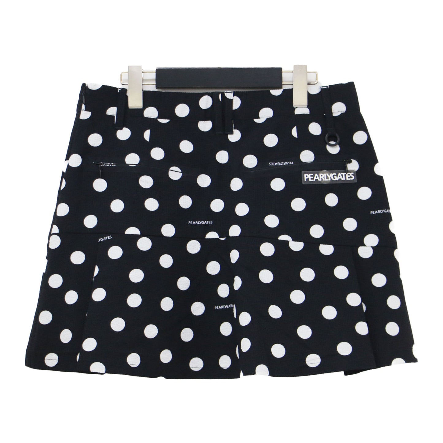 25SS ドット柄 ストレッチ シアサッカー スカート