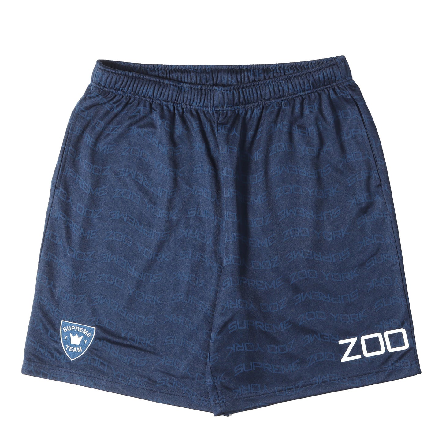 25SS ×Zoo York ロゴ総柄 サッカーショーツ(Soccer Short)