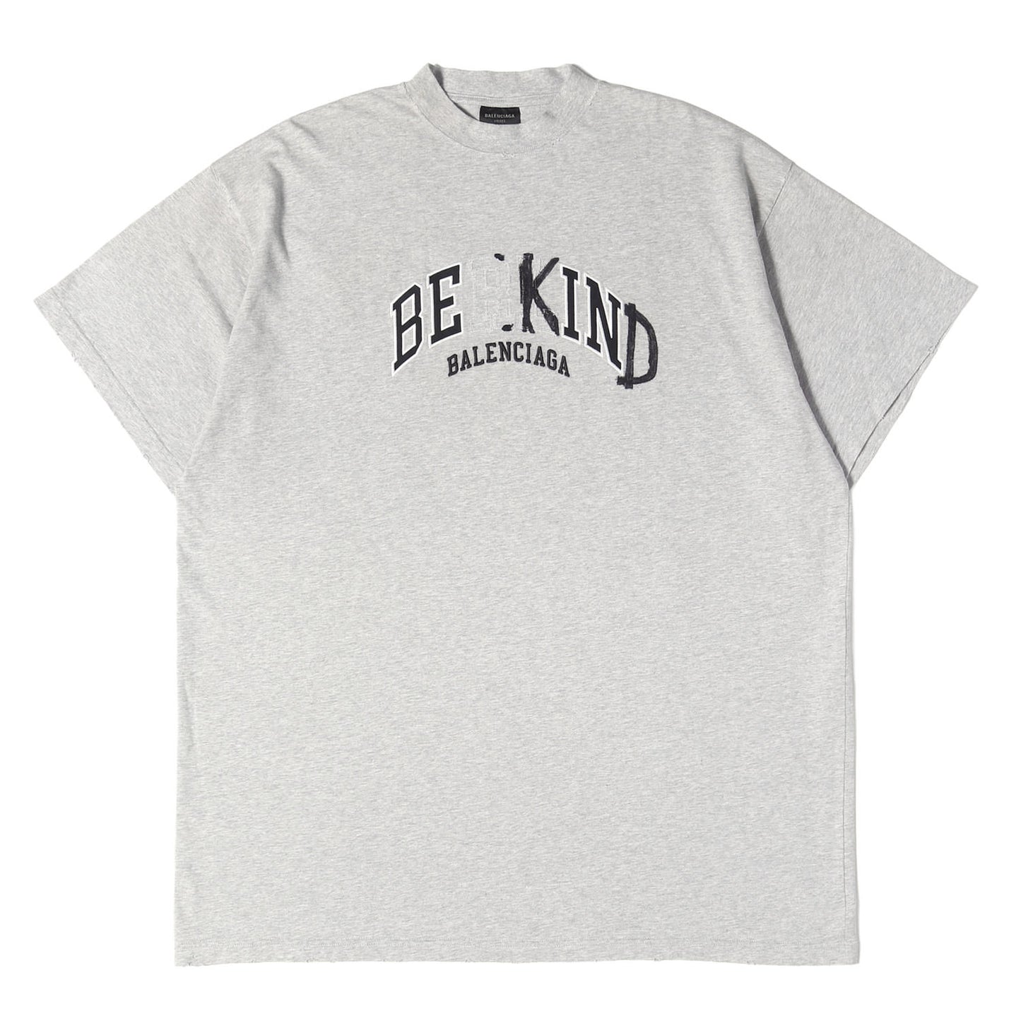 23AW ダメージ加工 オーバーサイズ Tシャツ(Be Kind Tee)