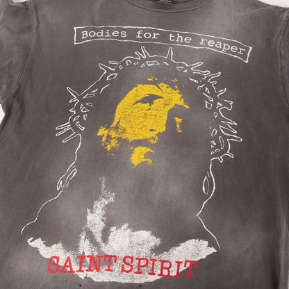 23AW ヴィンテージ加工 キリスト グラフィック Tシャツ(SS TEE / B FOR REAPER)
