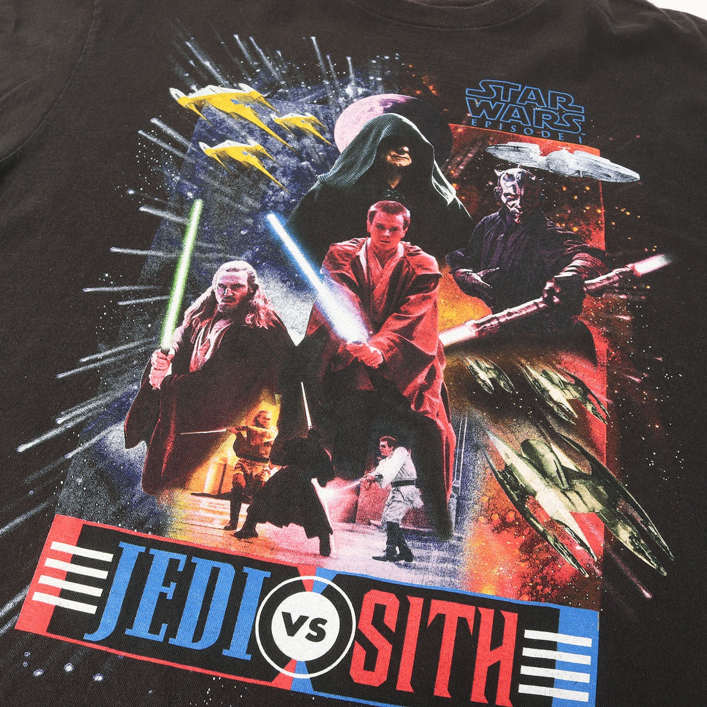 90s STAR WARS EP1 JEDI VS SITH ムービーTシャツ USA製