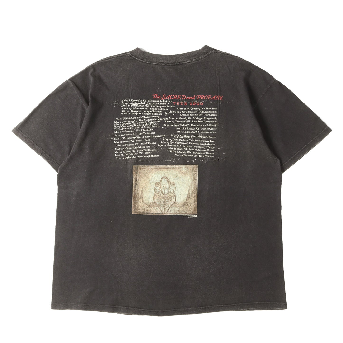 90s The Smashing Pumpkins MACHINA The Machines of God 2000 ツアー Tシャツ / ジャマイカ製 ONEITA
