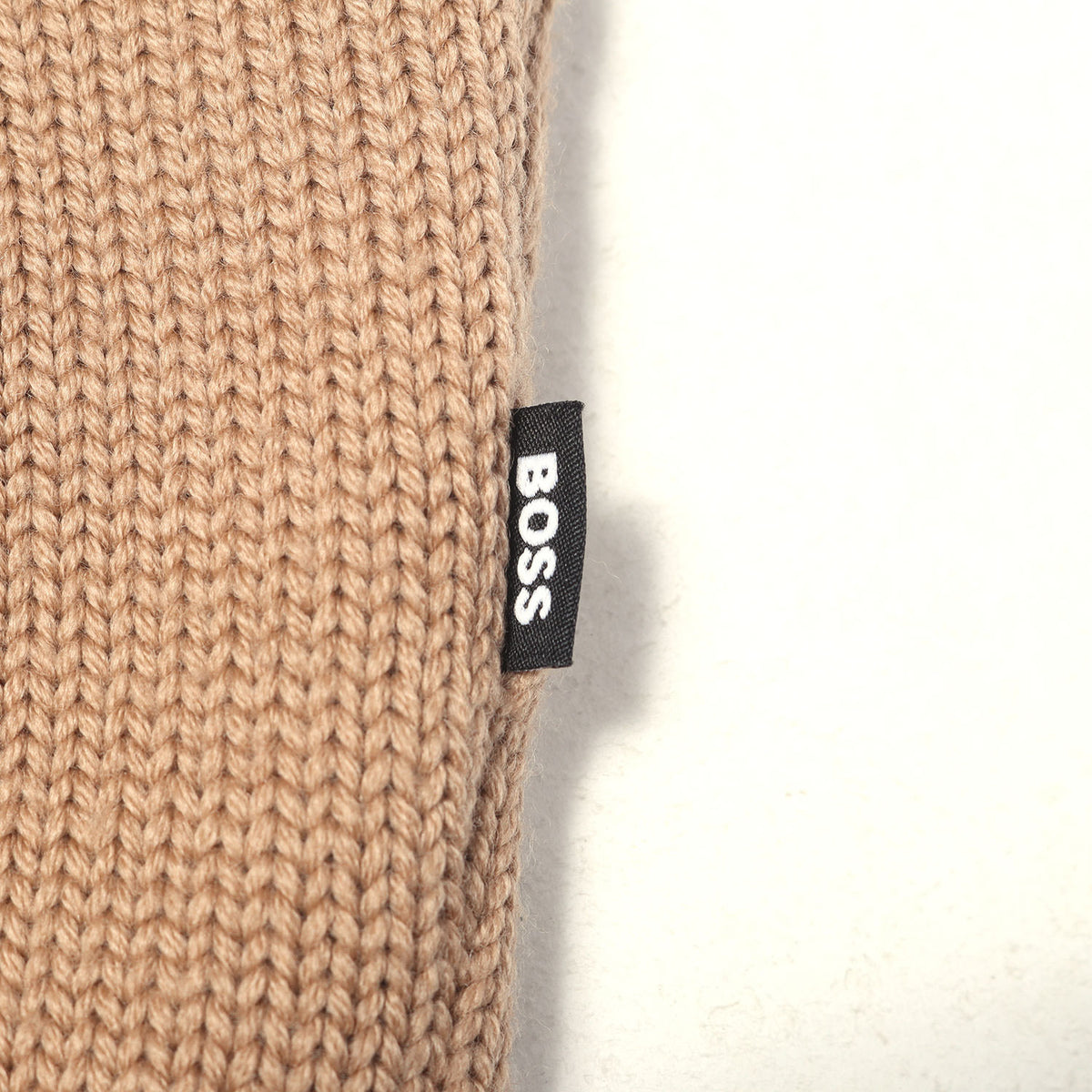 現行タグ 袖ライン ハイネック ウールニット セーター(wool signature stripe sweater)