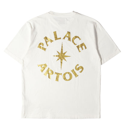 24SS ×Stella Artois ロゴマーク クルーネック Tシャツ(T-SHIRT)