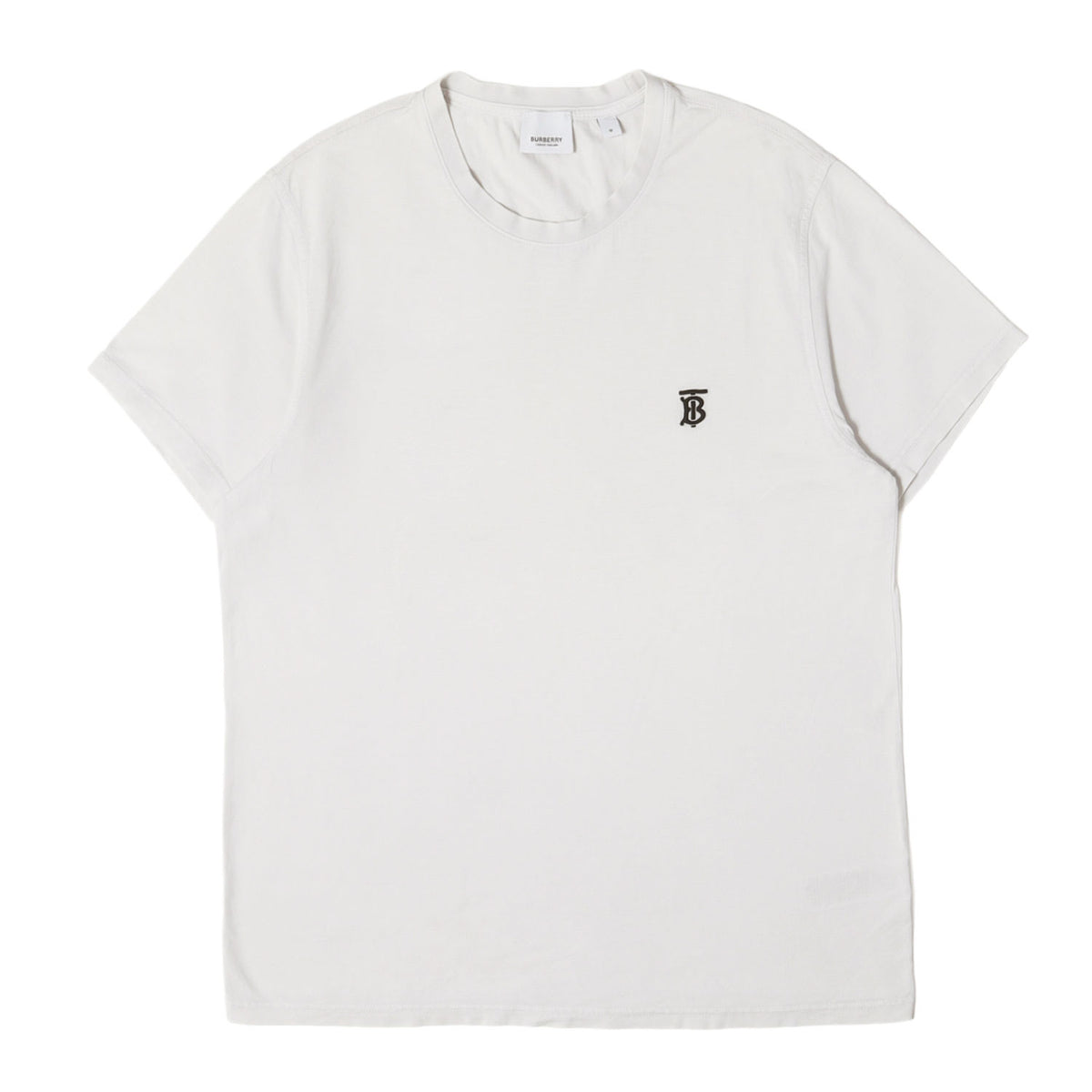 TBロゴ刺繍 クルーネック Tシャツ