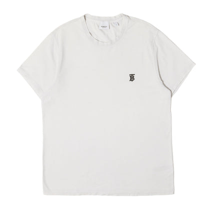 TBロゴ刺繍 クルーネック Tシャツ