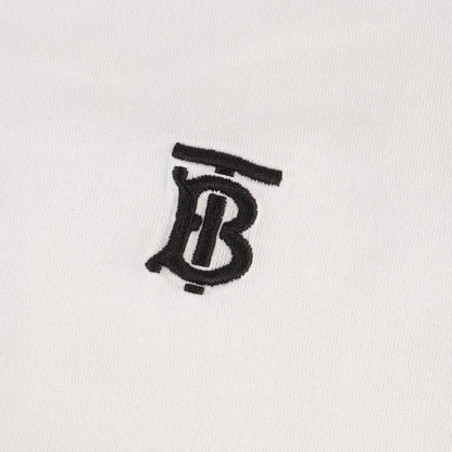 TBロゴ刺繍 クルーネック Tシャツ