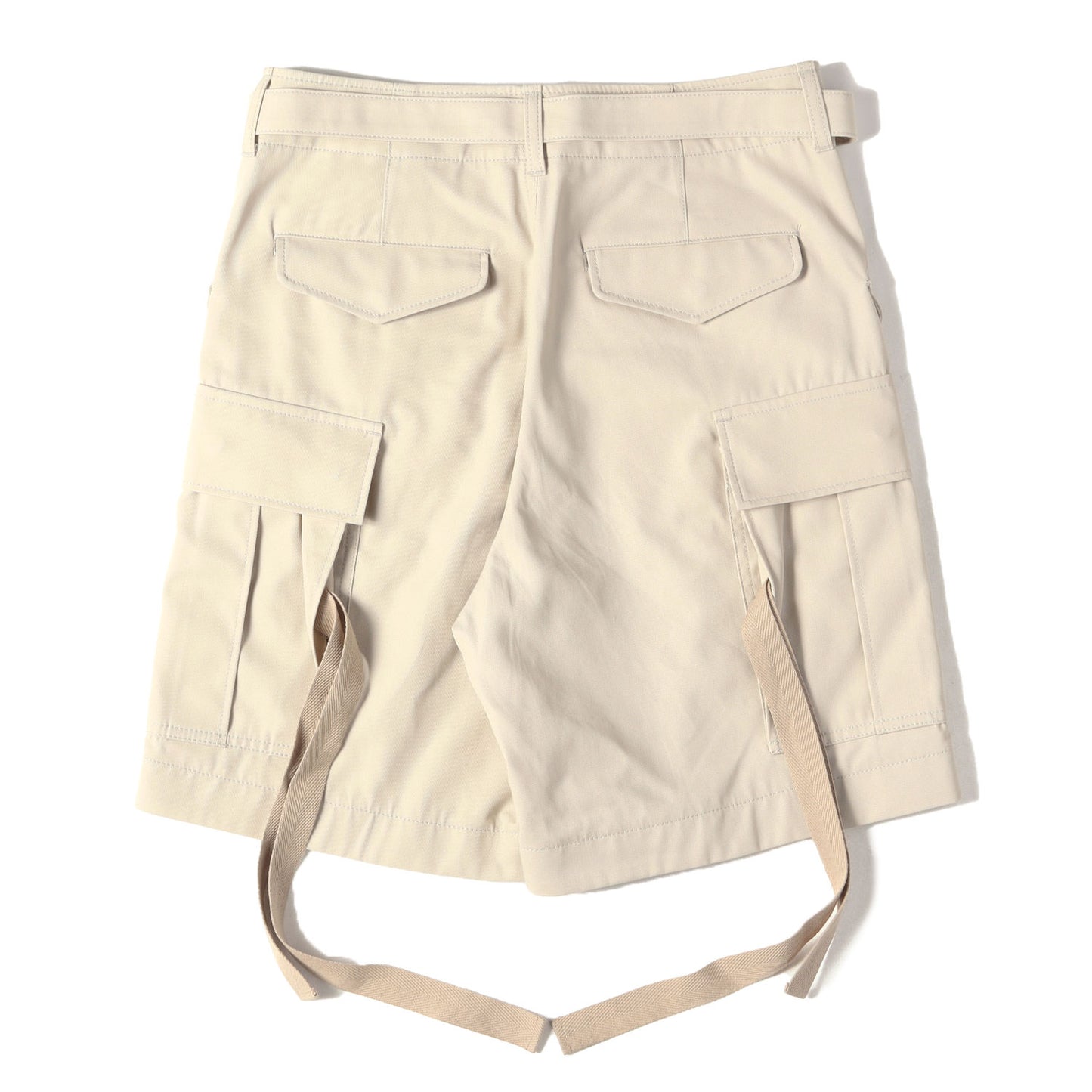 25SS ベルテッド コットンツイル カーゴショーツ(Cotton Twill Shorts)
