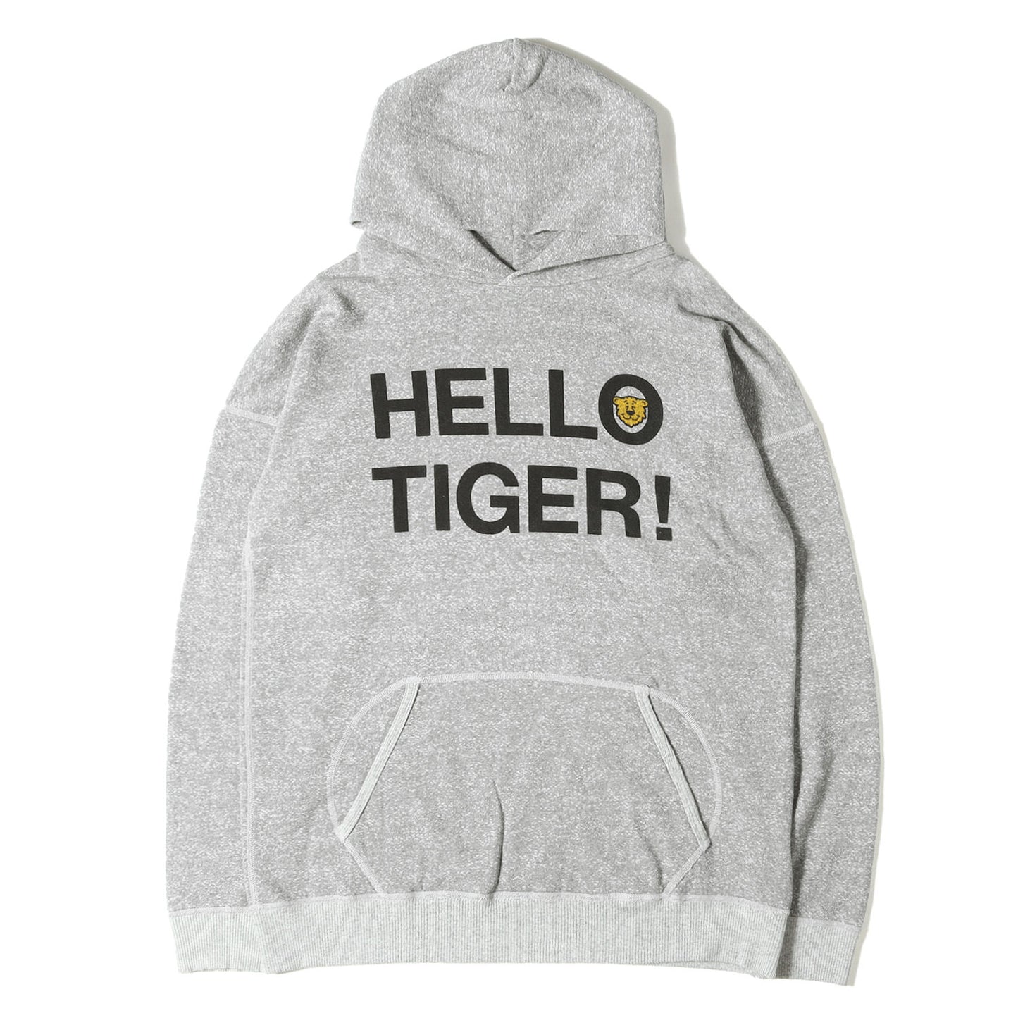 HELLO TIGERロゴ スウェットパーカー