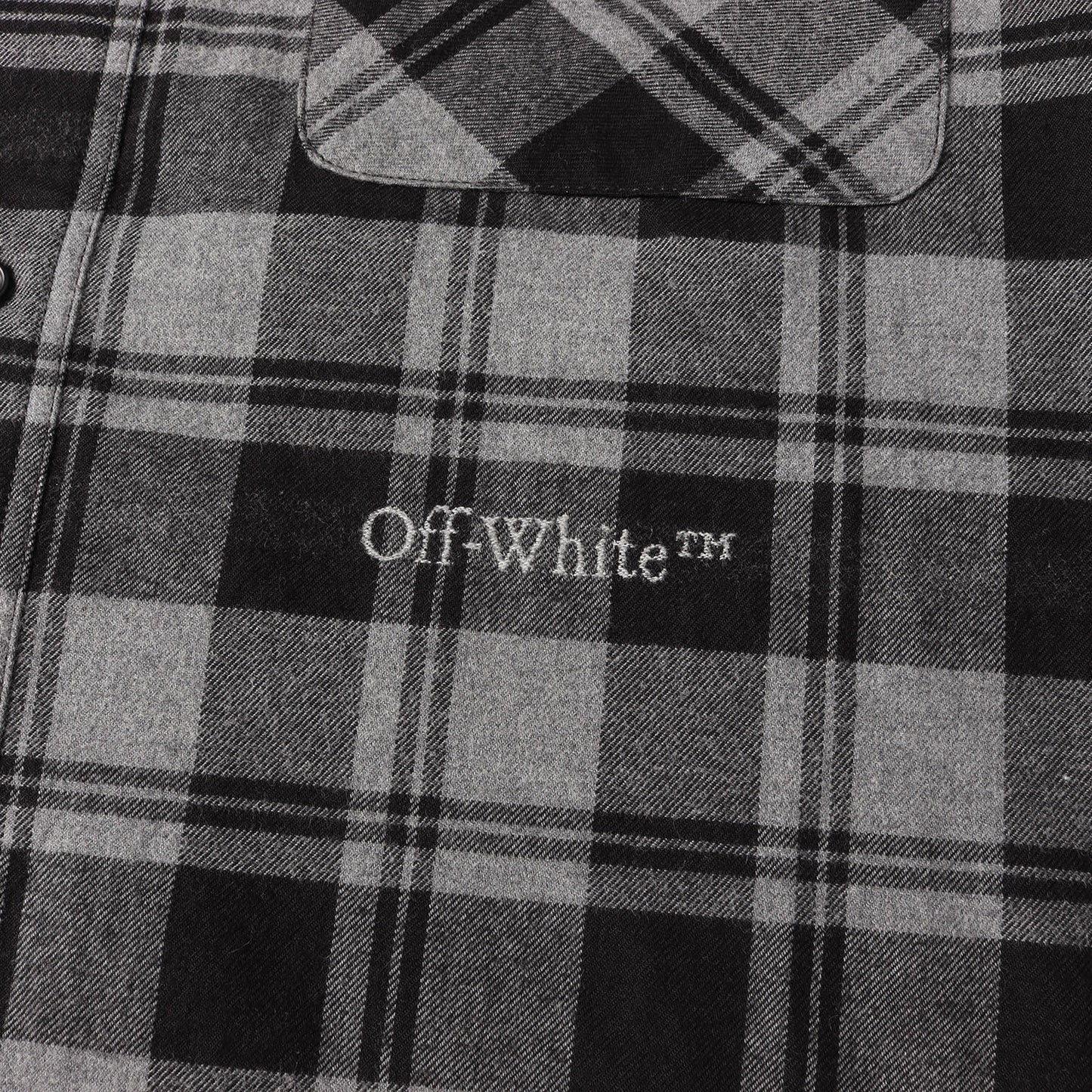 24AW グラフィックプリント チェック フランネルシャツ(Character Check Flann Shirt)