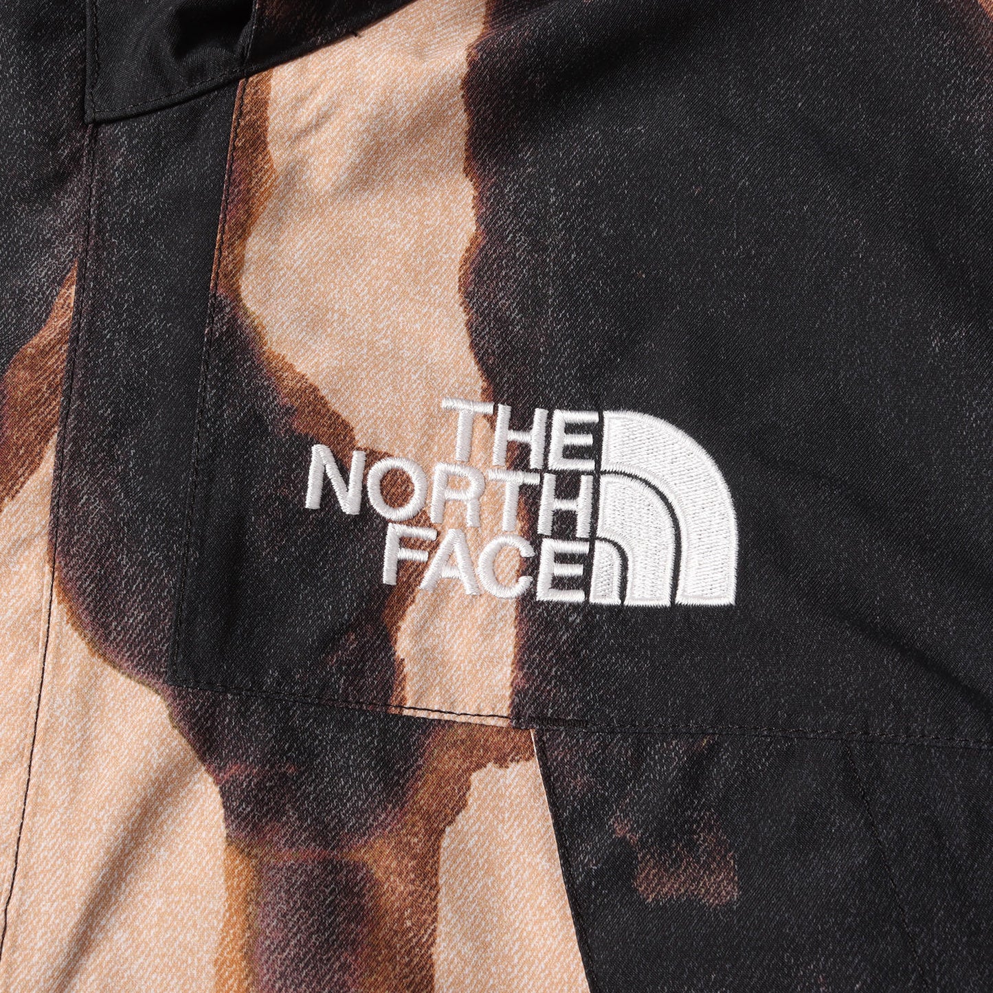 21AW ×THE NORTH FACE ブリーチデニム プリント マウンテンジャケット(Bleached Denim Print Mountain Jacket)
