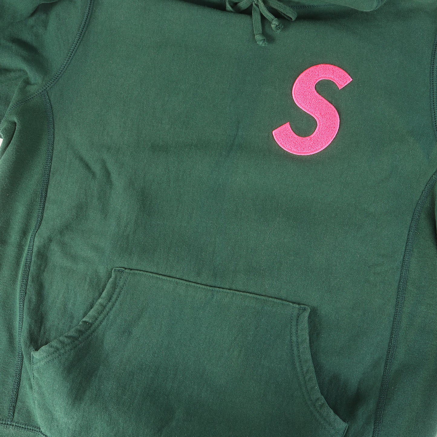 Sロゴ ワッペン スウェットパーカー (S Logo Hooded Sweatshirt)