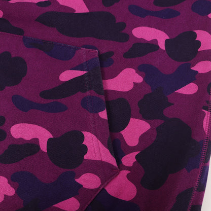 00s ラインストーン BAPEロゴ カラーカモ フルジップ スウェットパーカー