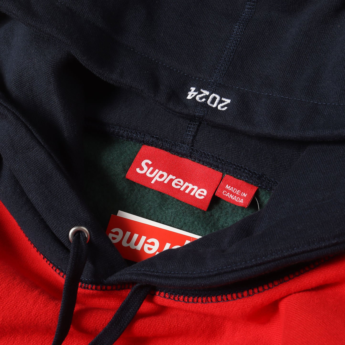 24AW マルチカラー BOXロゴ スウェットパーカー(Box Logo Hooded Sweatshirt)