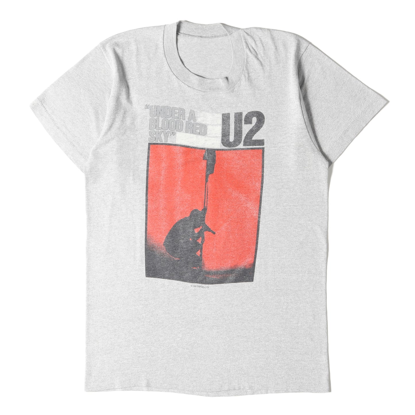 80s U2 Under a Blood Red Sky Tシャツ