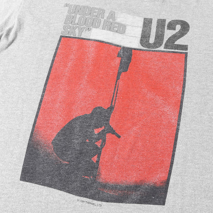 80s U2 Under a Blood Red Sky Tシャツ