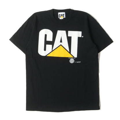 90s Caterpillar キャタピラー ロゴマーク プリント Tシャツ USA製