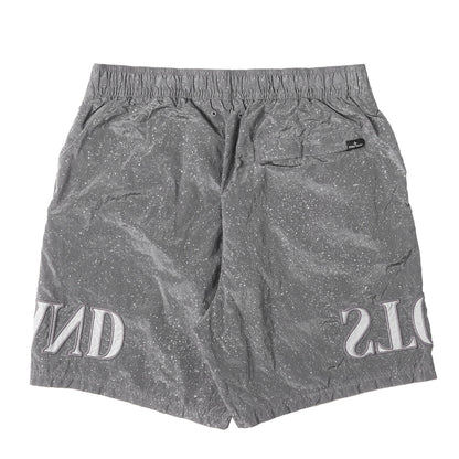 20SS スプラッター柄 ブランドロゴ ナイロン ショーツ(Swim Wear)