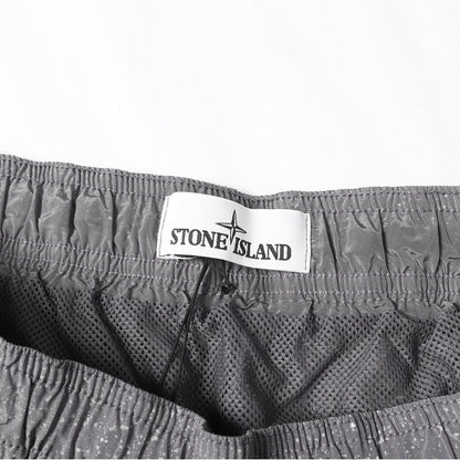 20SS スプラッター柄 ブランドロゴ ナイロン ショーツ(Swim Wear)