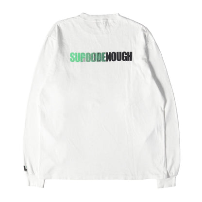 90s ×GOODENOUGH ×MORE ABOUT LESS 背ロゴ ロングスリーブ ポケット Tシャツ(1999年モデル)