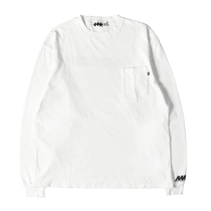 90s ×GOODENOUGH ×MORE ABOUT LESS 背ロゴ ロングスリーブ ポケット Tシャツ(1999年モデル)