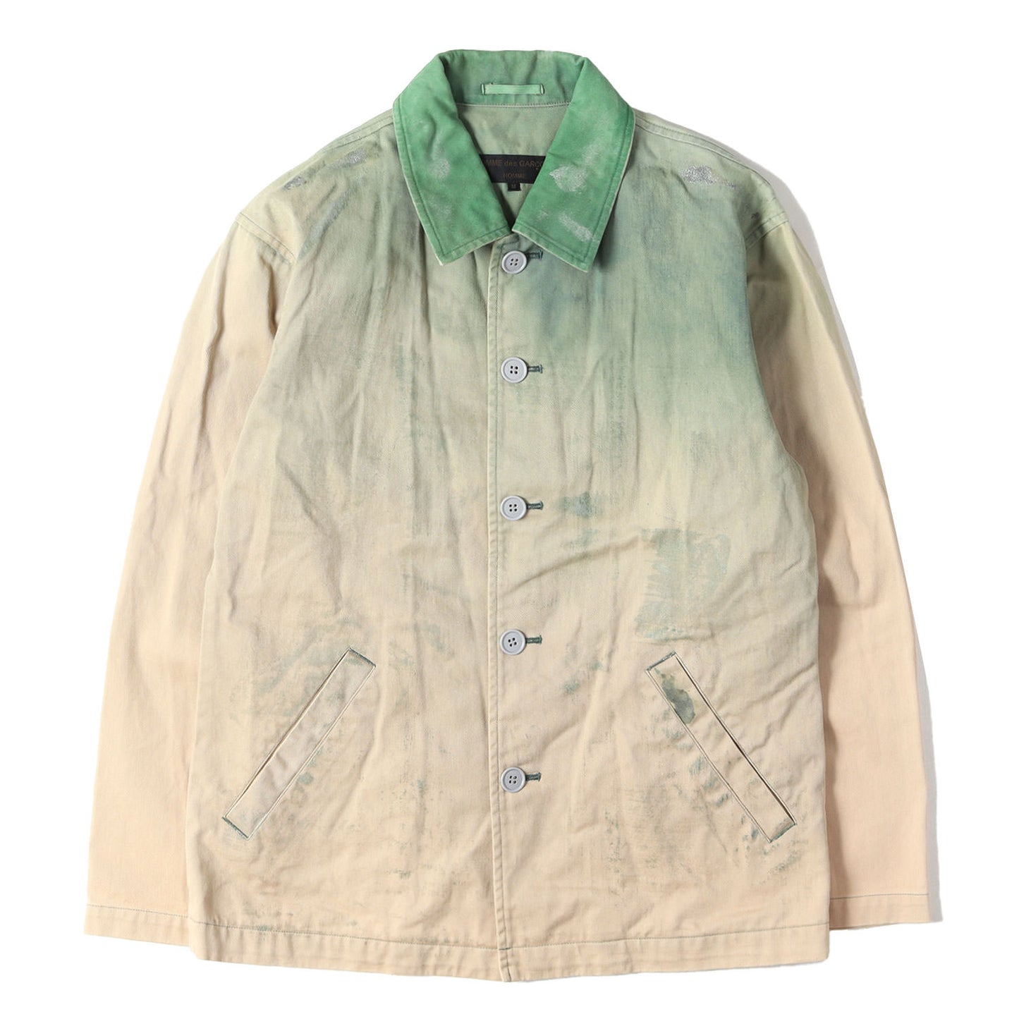 00s ペイント加工 コットンツイル ジャケット