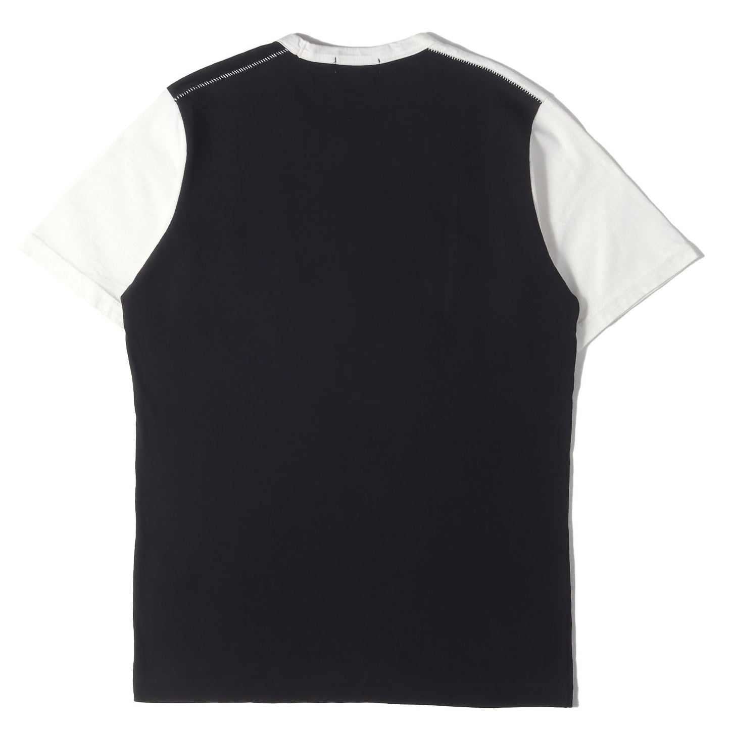 00s POUR HOMME 2トーン クルーネック Tシャツ