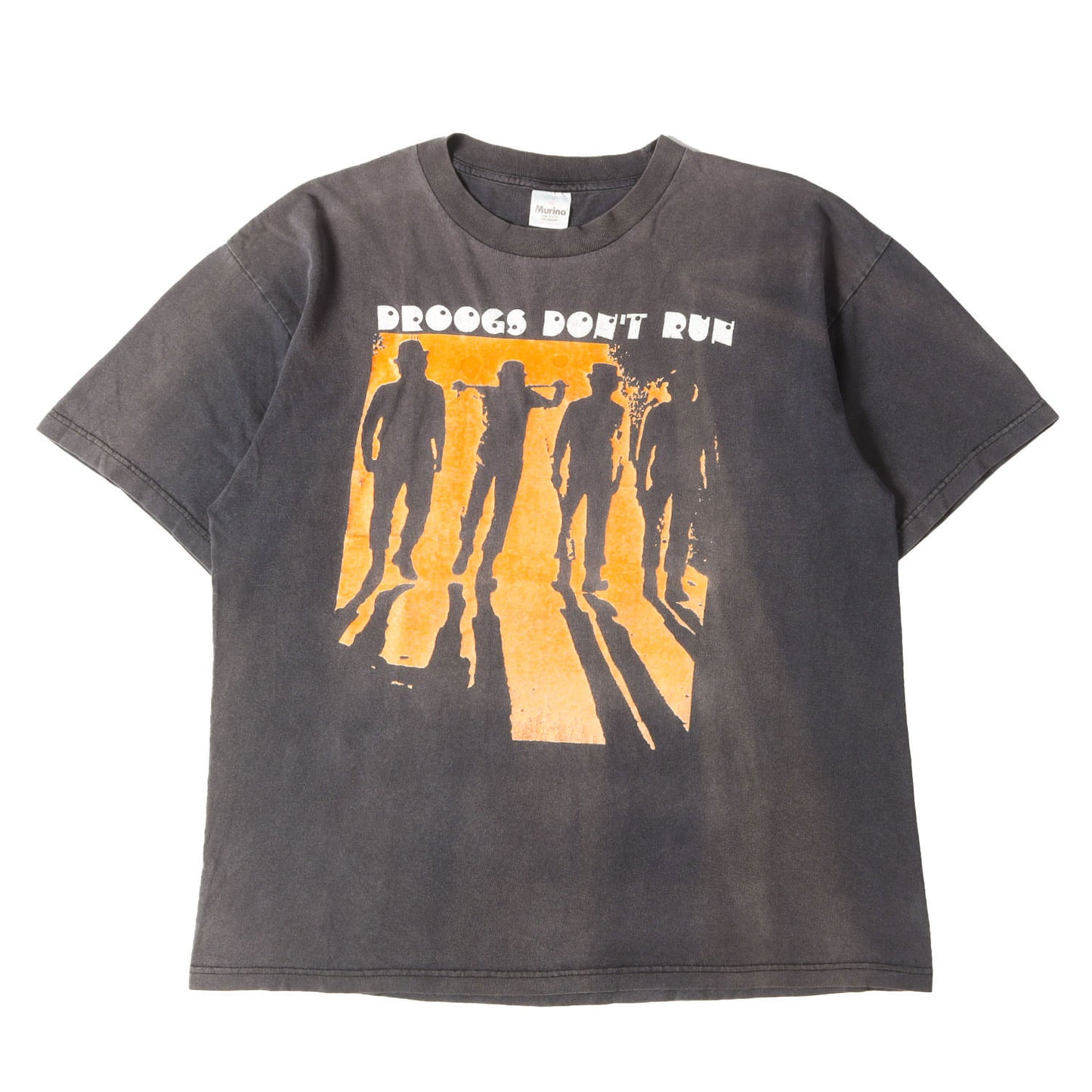 [希少 雰囲気抜群] 90s 時計じかけのオレンジ DROOGS DON'T RUN ムービー Tシャツ / USA製 Murina