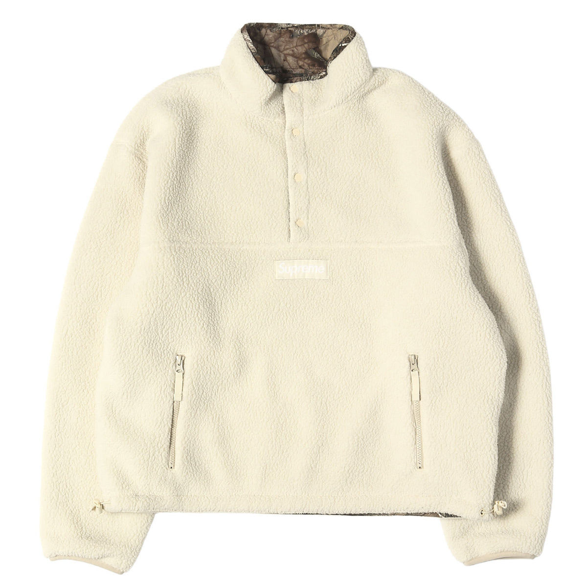 24AW ポーラテックフリース リバーシブル プルオーバー ジャケット(Polartec Shearling Reversible Pullover)