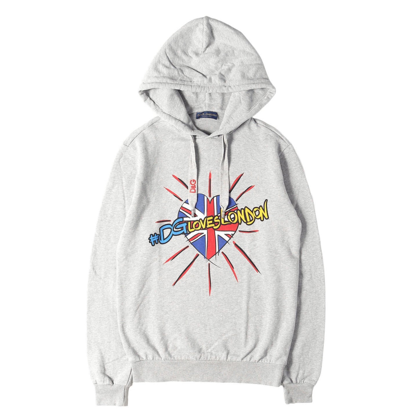 ×Harrods #DGLOVESLONDON ユニオンジャック ハート スウェットパーカー
