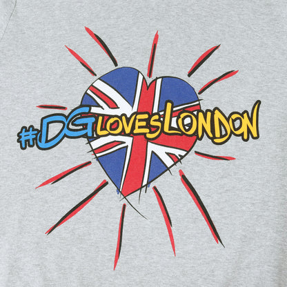 ×Harrods #DGLOVESLONDON ユニオンジャック ハート スウェットパーカー